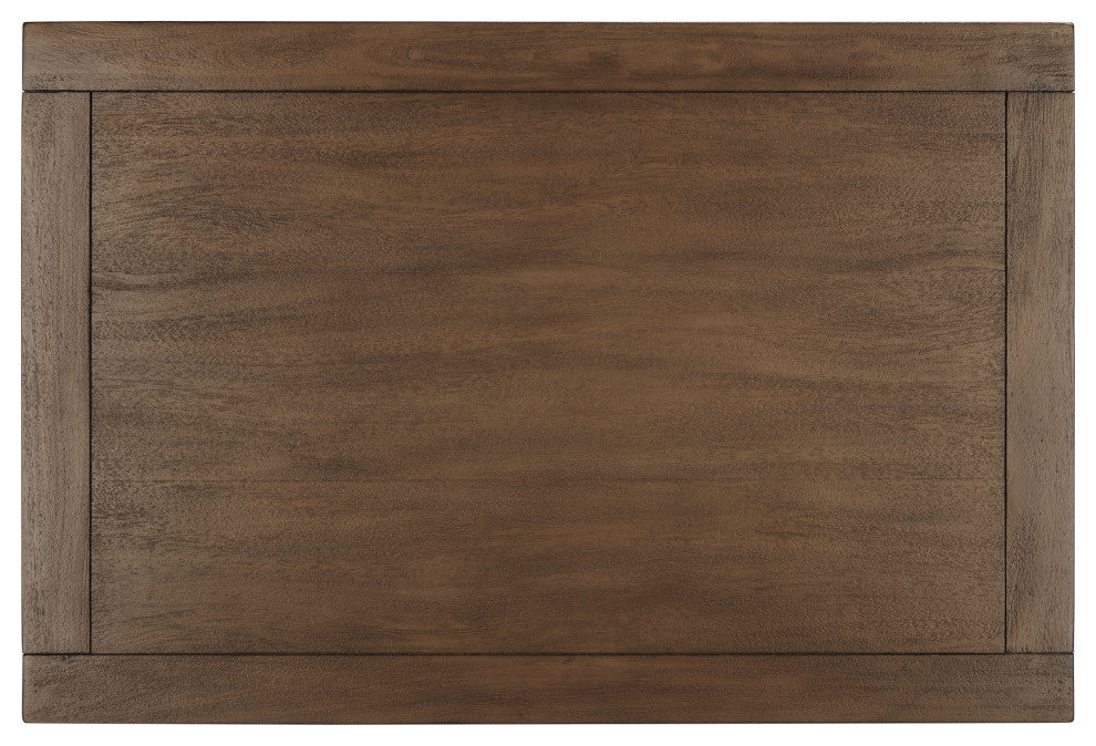 Safavieh Couture Steve 2 Drawer Wood Nightstand, Brown
