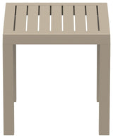 Compamia Ocean Outdoor Side Table, Taupe