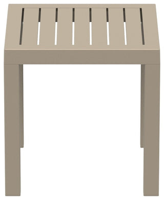 Compamia Ocean Outdoor Side Table, Taupe