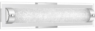 Quoizel PCGZ8522 Glitz 1 Light 22"W Integrated LED Bath Bar - Polished Chrome