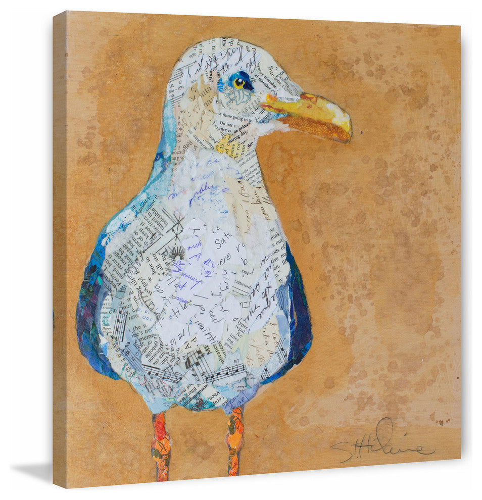 "Soliloquy" Painting Print on Wrapped Canvas, 18x18