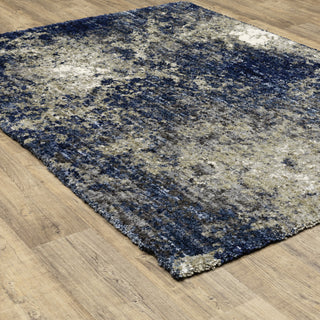 Oriental Weavers Aspen 2060L Abstract Rug, Blue, 5'3"x7'6"