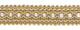Gimp Braid Trim, Style# 0125IG, Color# 2523 - Ivory Beige Gold [5 Yards]