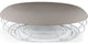 Atipico Nudo Coffee Table, Signal White/Dove Gray