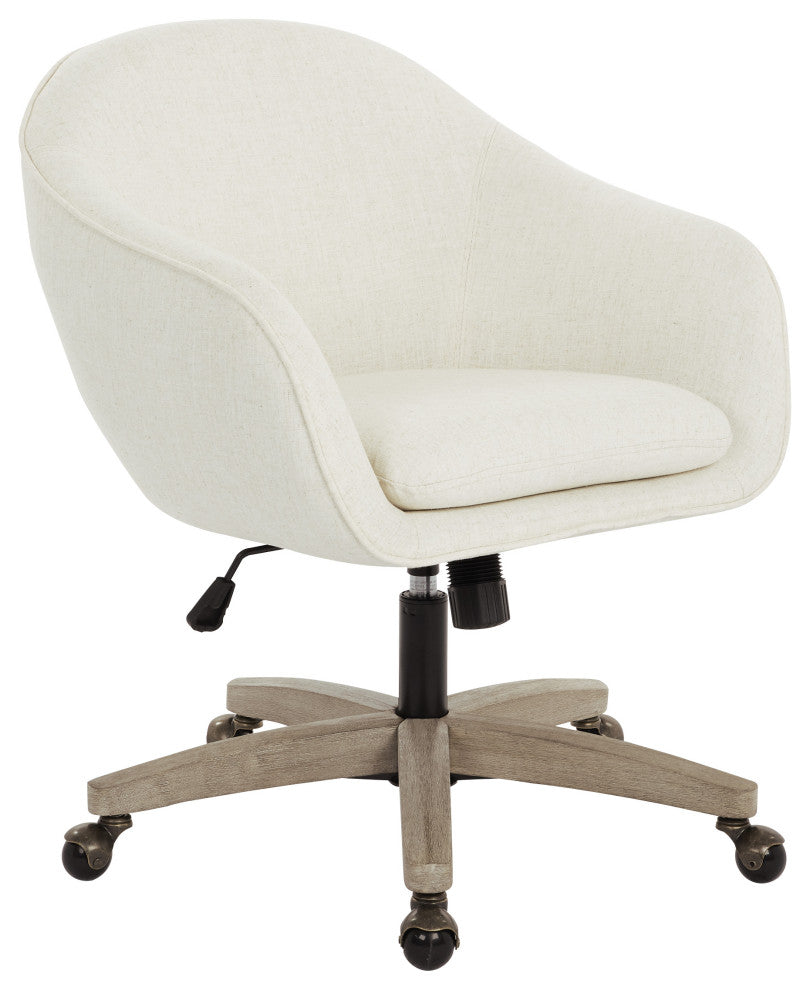 Nora Office Chair, Linen