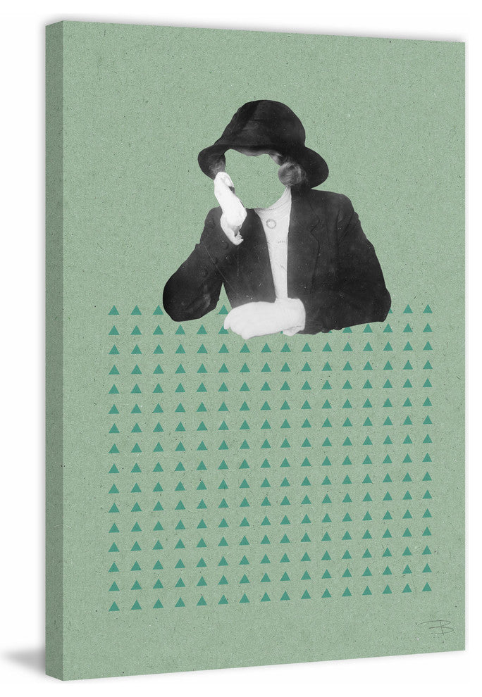 Marmont Hill, "Pareja Casa" by Bengoa Vazquez Print on Wrapped Canvas, 40x60