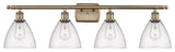 Innovations 516-4W-AB-GBD-754-LED 4 Light Bath Vanity Light, Antique Brass