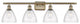 Innovations 516-4W-AB-GBD-754-LED 4 Light Bath Vanity Light, Antique Brass