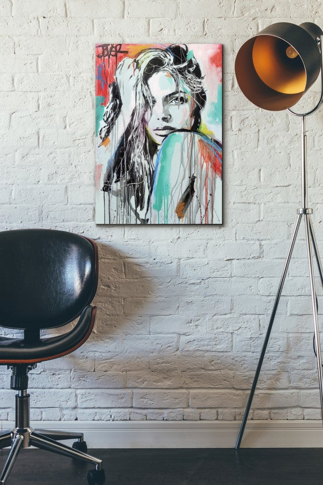 Epic Graffiti "In Spirit" by Loui Jover, Giclee Canvas Wall Art, 18"x26"