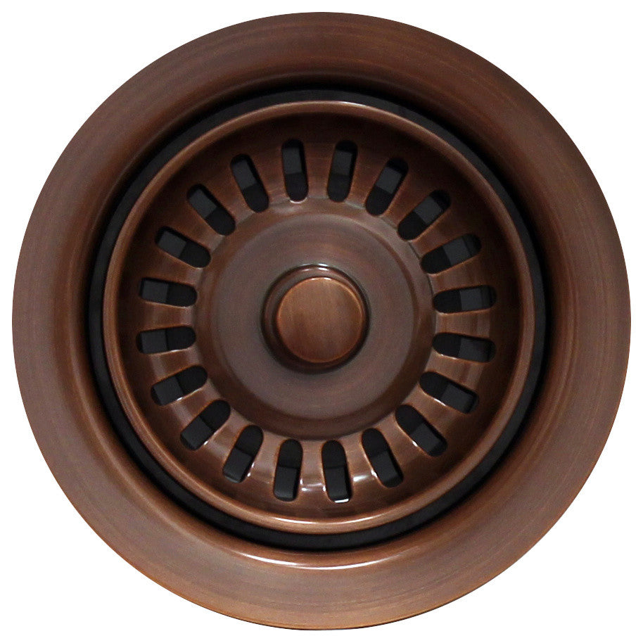 3 1/2" Waste Disposer Trim With Matching Basket Strainer