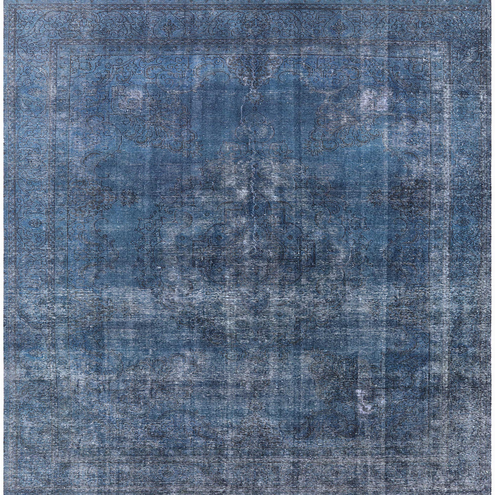 Ahgly Company Indoor Square Mid-Century Modern Area Rugs, 5' Square