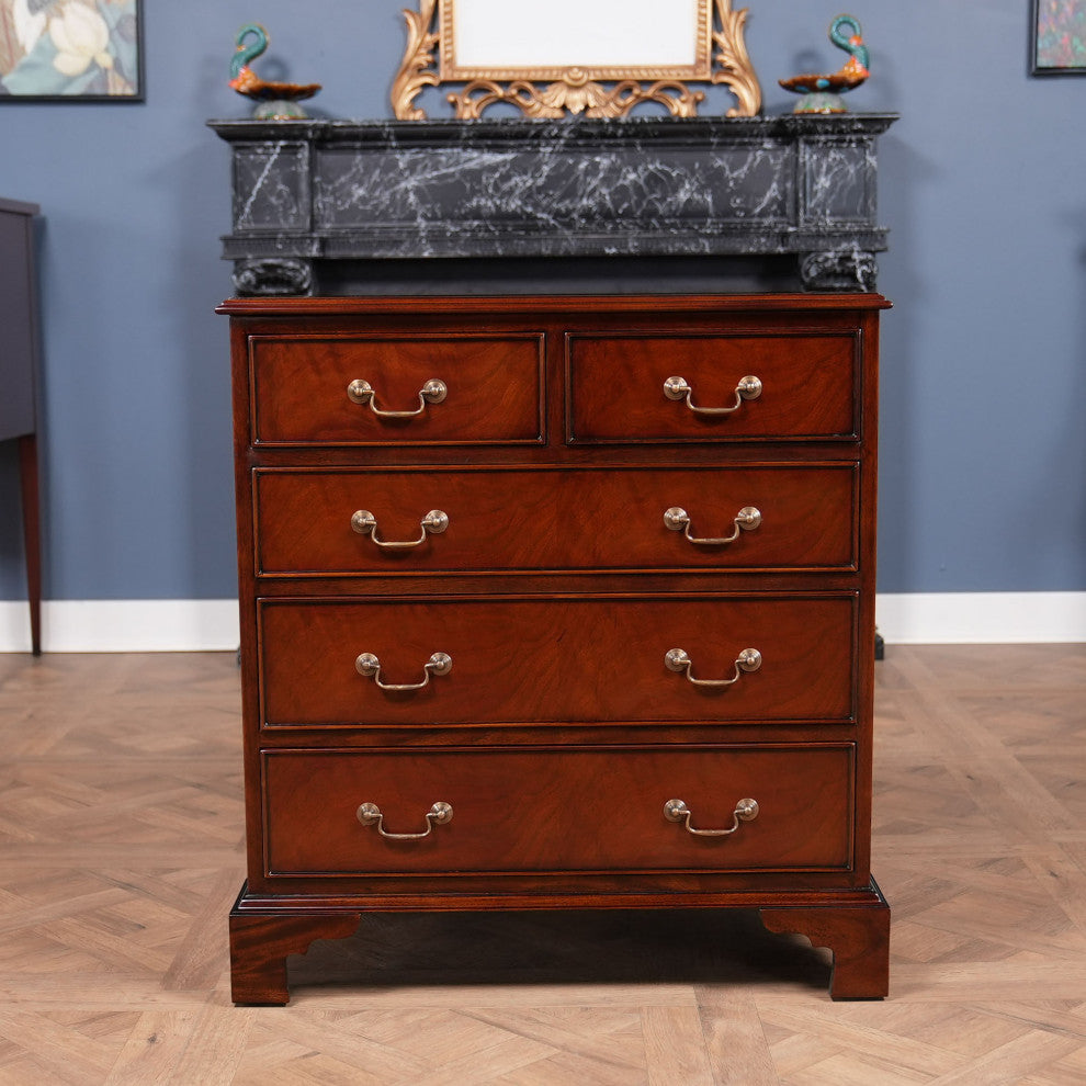 Mahogany Bachelors Chest, Large Mahogany Night Stand