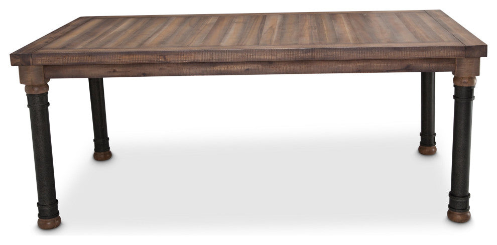 Crossings 76" Rectangular Wood Dining Table - Reclaimed Barn
