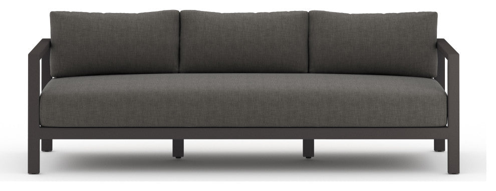 Sonoma Outdoor Sofa-88"-Bronze/Charcoal