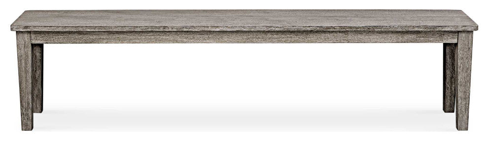 Uttermost Forsyth Dark Gray Outdoor Bench
