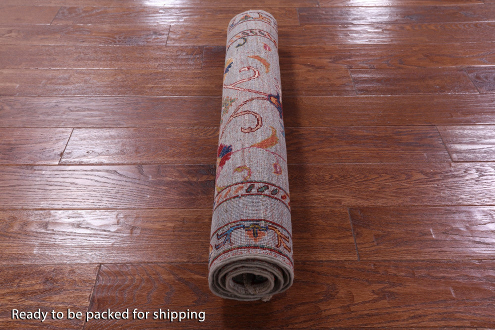 Persian Tabriz Hand Knotted Rug 2' 9" X 4' 2" Q9921