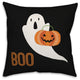 Boo Ghost 20"x20" Throw Pillow