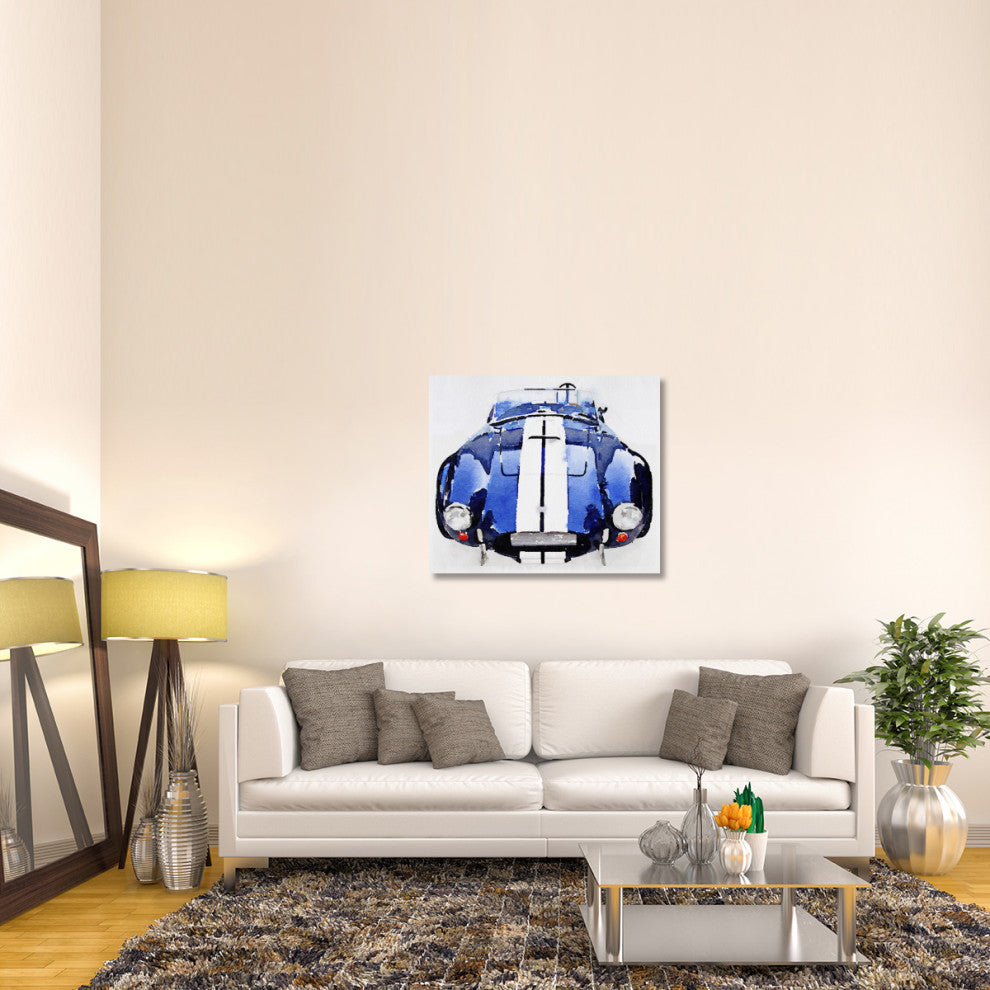 "1962 AC Cobra Shelby Watercolor" Fine Art Print