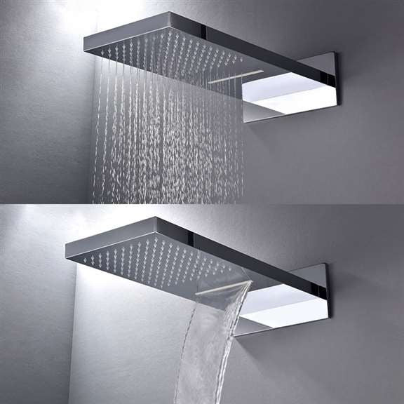 Fontana Brono 22" Shower Set 6 Massages Body Sprays