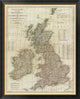 "A complete map of the British Isles, 1788"  by Thomas Kitchin, 35x40"