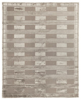 Manhattan Metro Velvet Rug, Beige, 6'x9'