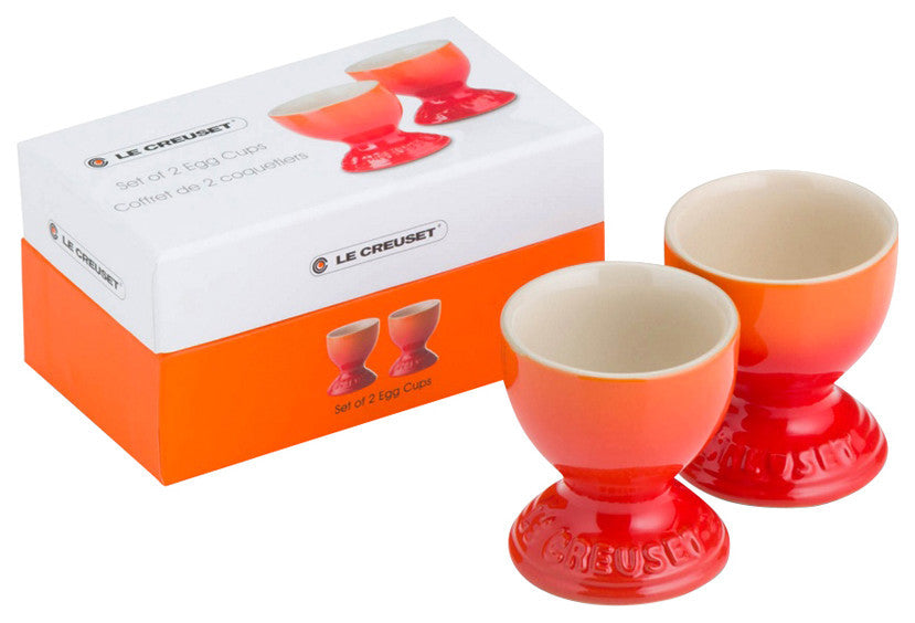 Le Creuset Egg Cups, Volcanic, Set of 2