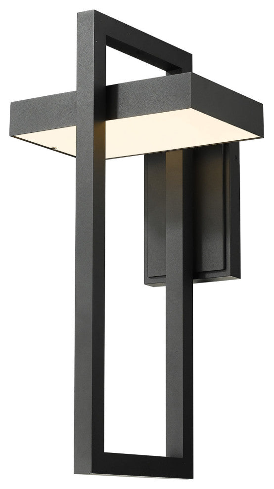 James Allan ZWS39597 Roland 25" Tall LED Outdoor Wall Sconce - Black