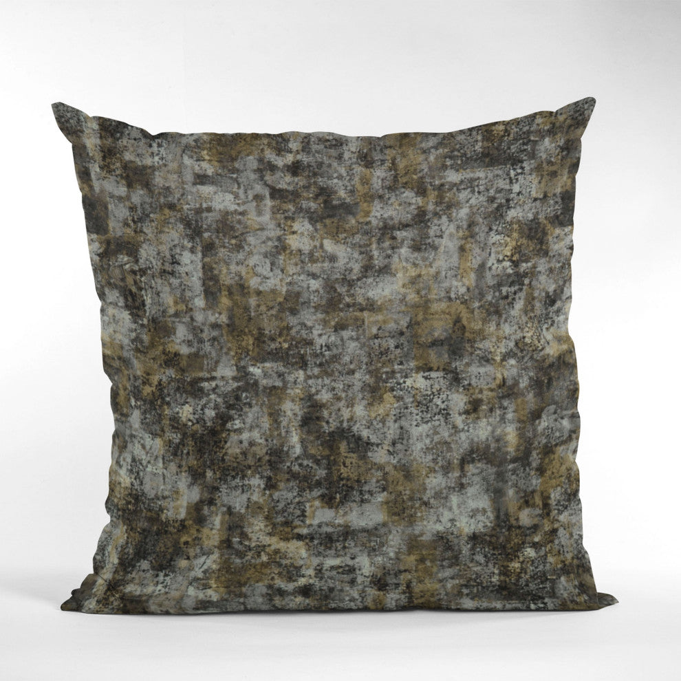 Twilight Hidden Island Velvet Luxury Throw Pillow, Double sided 26"x26"