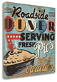 "Diners And Drive Ins II" By Pela Studio, Giclee Print on Gallery Wrap Canvas