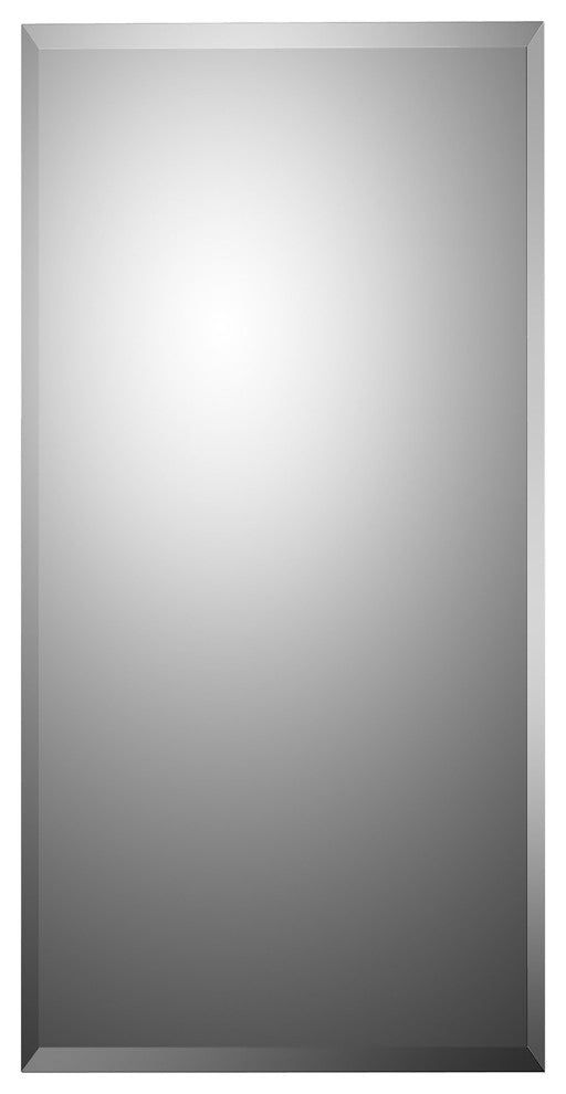 Euroline Medicine Cabinet, 18"x36", Beveled Edge, Flush Mounted