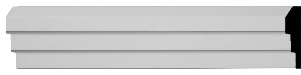 5 1/2"H x 1 1/4"P x 94 1/2"L Blackthorne Panel Moulding