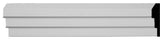 5 1/2"H x 1 1/4"P x 94 1/2"L Blackthorne Panel Moulding