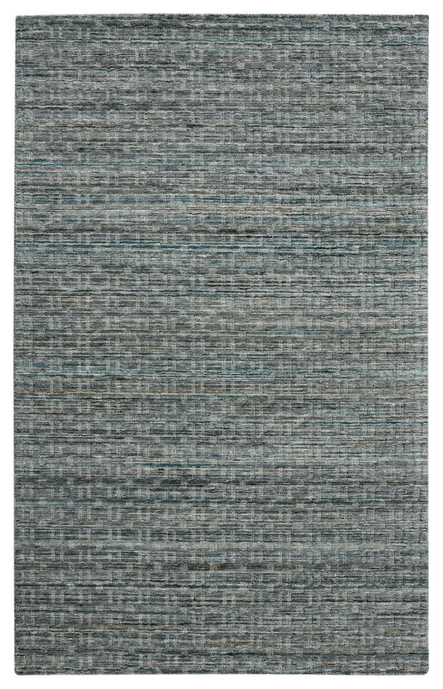 Houston Aliya Area Rug, Turq Gray, 2' x 3', Geometric