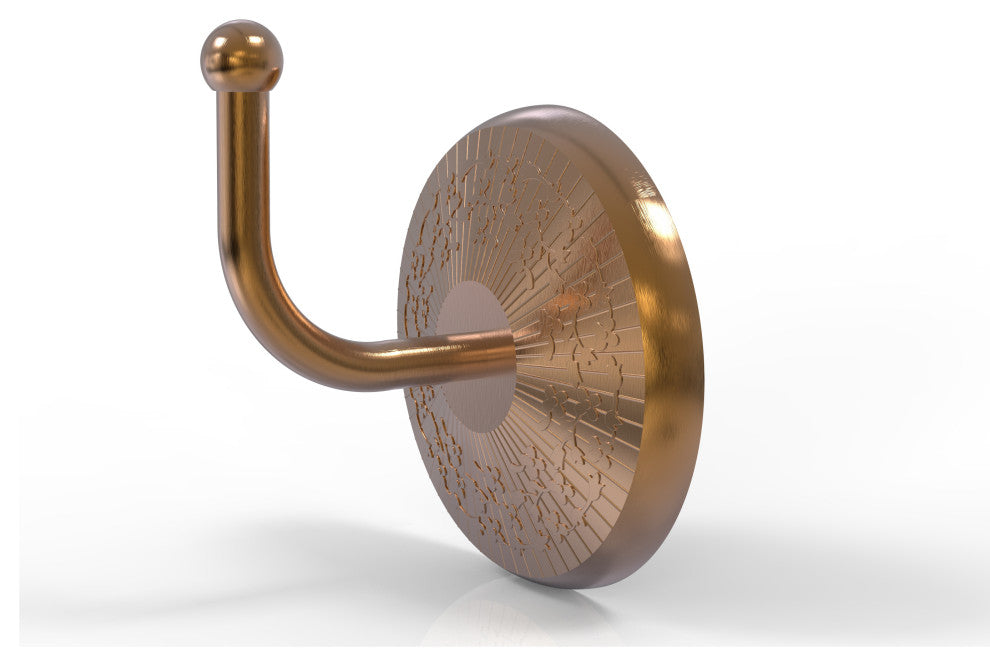 Monte Carlo Robe Hook, Brushed Bronze