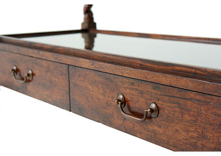 English Antiqued Serving Table
