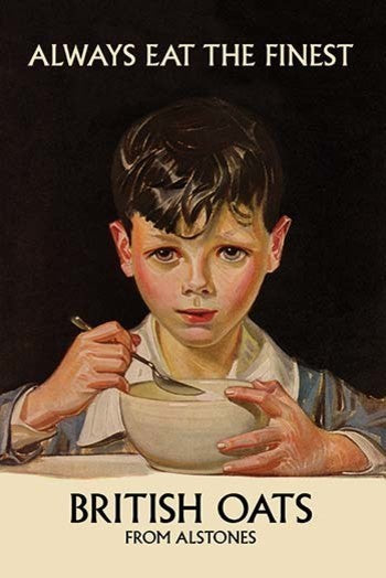British Oats- Canvas Poster 20" x 30"