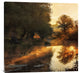"When Nature Paints With Light" Stretched Canvas Giclee by Jimbi, 36x34"
