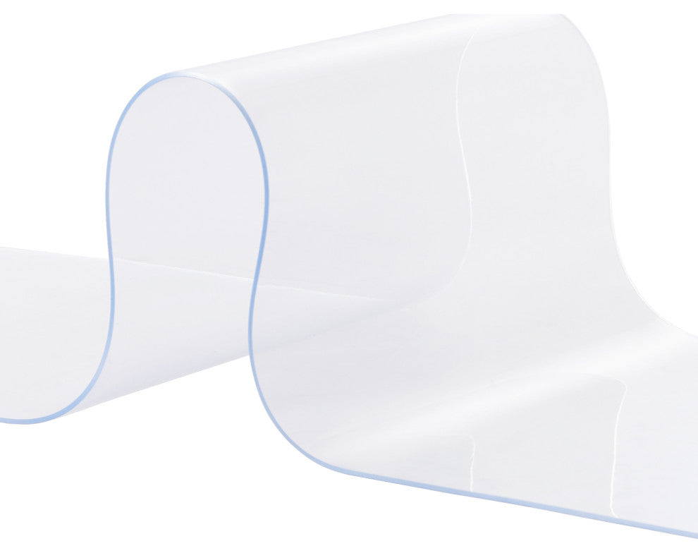 VEVOR Strip Curtain PVC Door Curtain 150'' x 8" Roll Cooler Freezer Clear Plastic