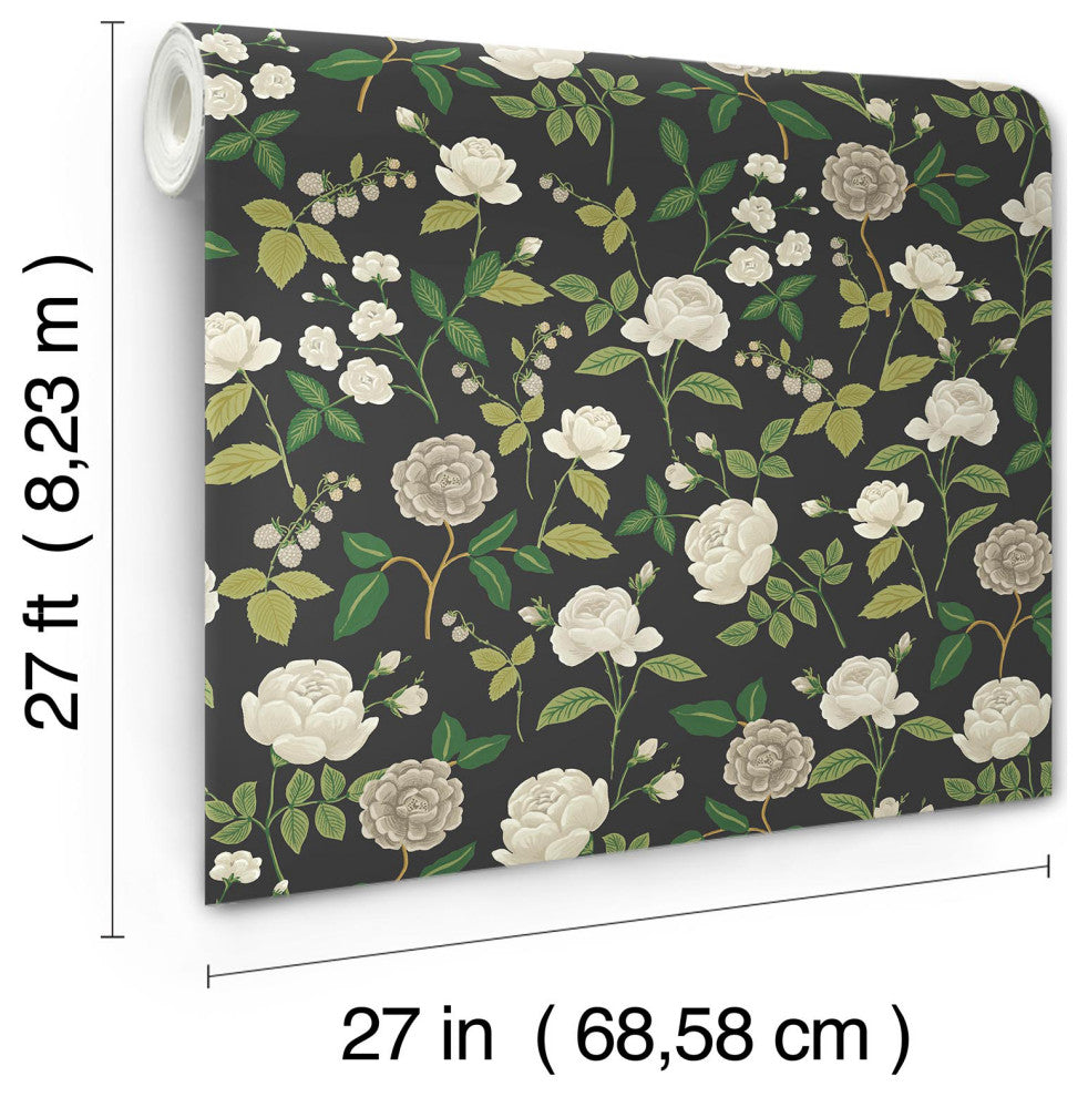 Roses Black Wallpaper