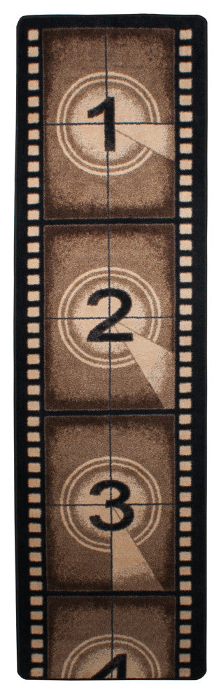 Filmstrip, Brown, 2'x8'