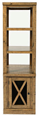 Telluride Rustic Distressed Pine Two Pier and Bridge Set