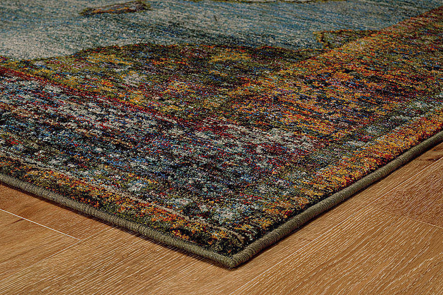 Oriental Weavers Sphinx Andorra 7139A Rug, Blue/Multi, 8'6"x11'7"