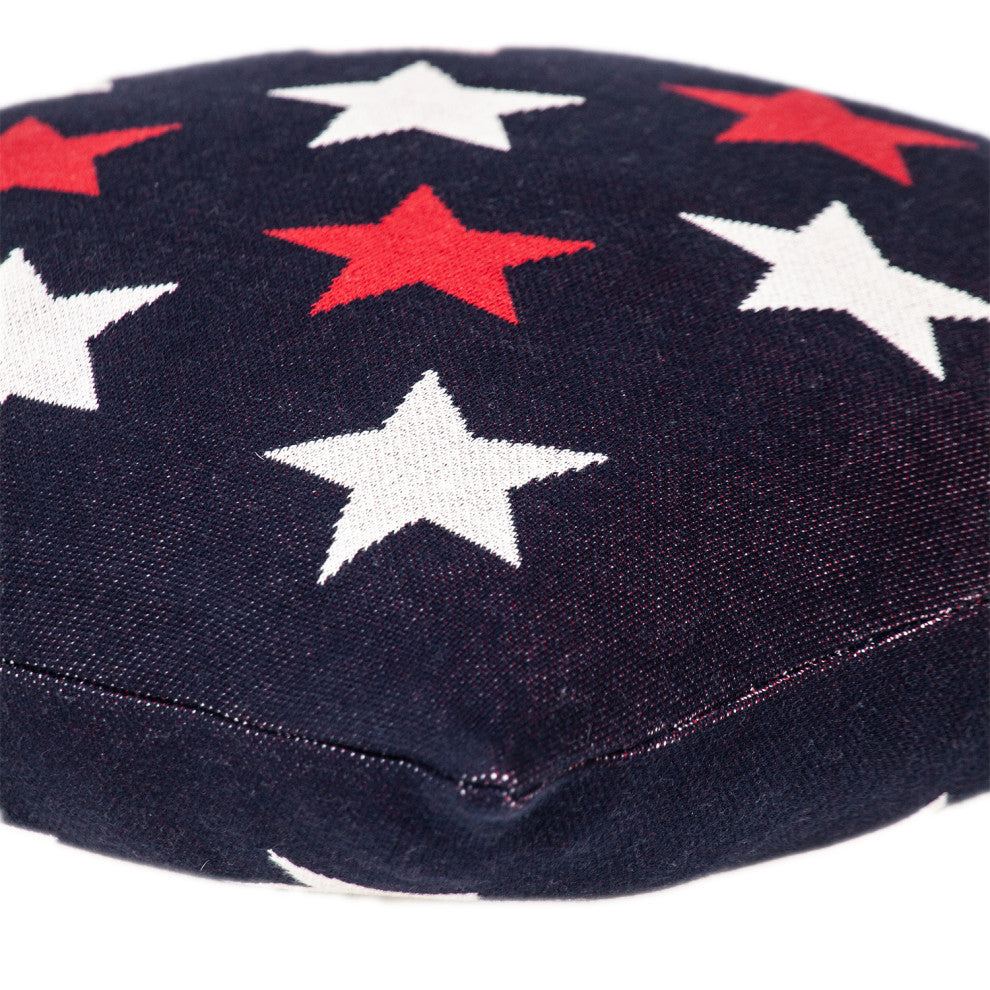 Parkland Collection The Stars Transitional Navy Blue Throw Pillow