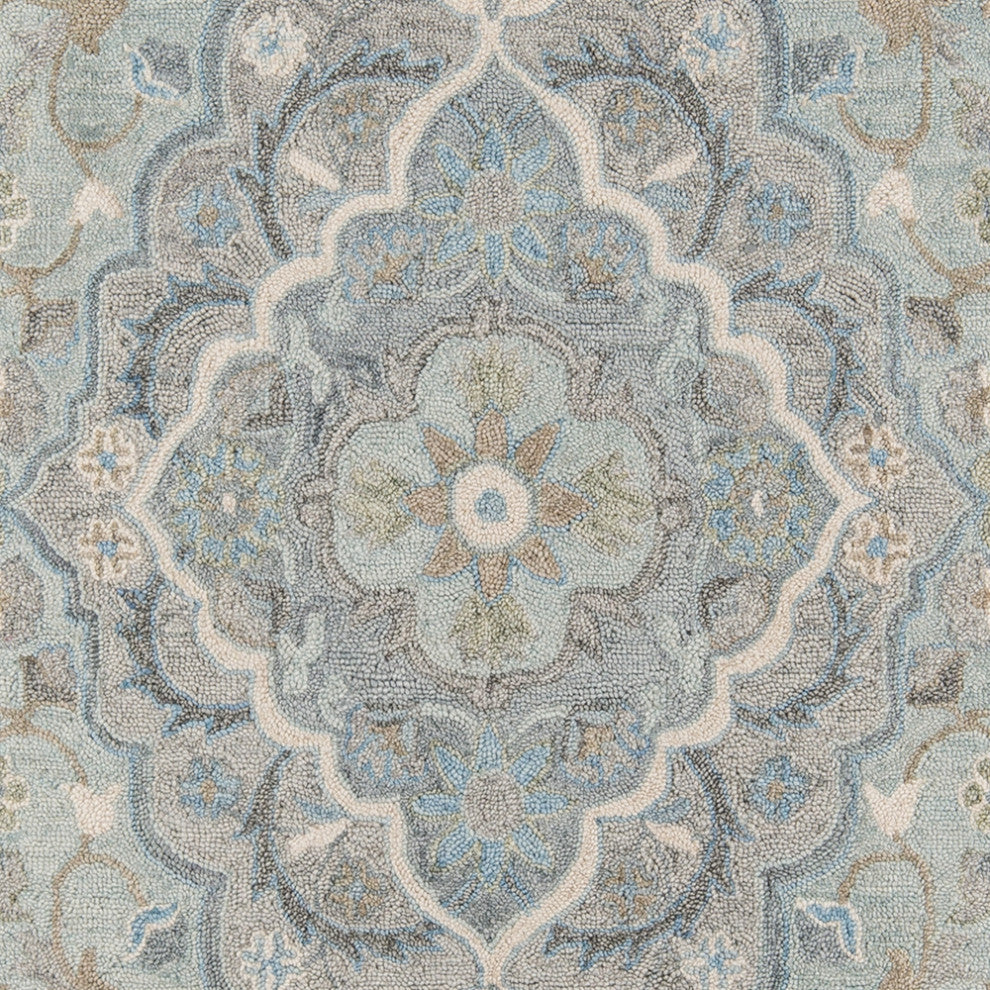 Rug Momeni Tangier, TAN33, Blue, 5'x8', 40584