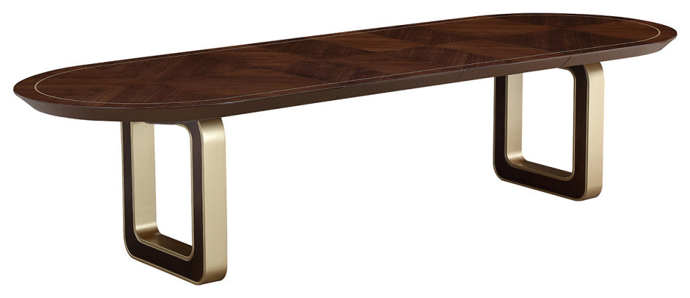 Houston Oval Dining Table, Walnut