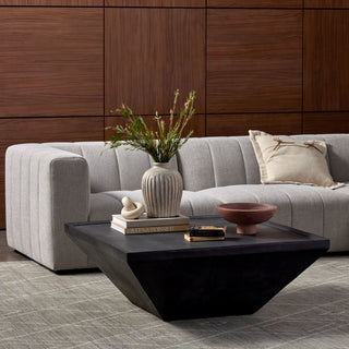 Drake Outdoor Coffee Table-Aged Grey