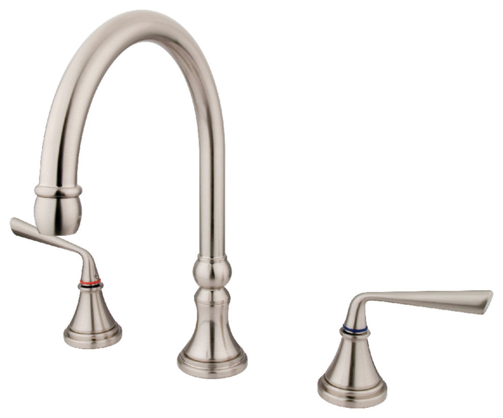 Kingston Brass Roman Tub Faucet, Brushed Nickel