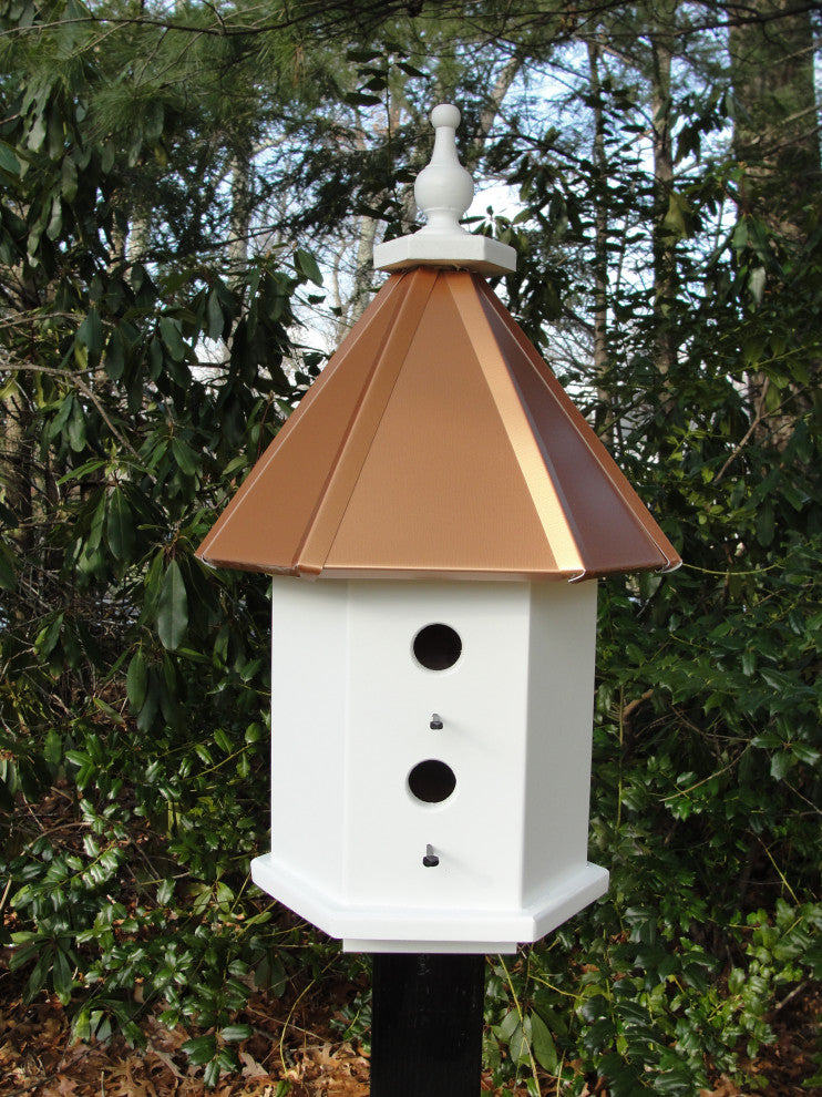 Estate Birdhouse, Coppertone Aluminum