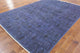 High Quality Purple Overdyed 7'x10' Oriental Hand Knotted Wool Area Rug