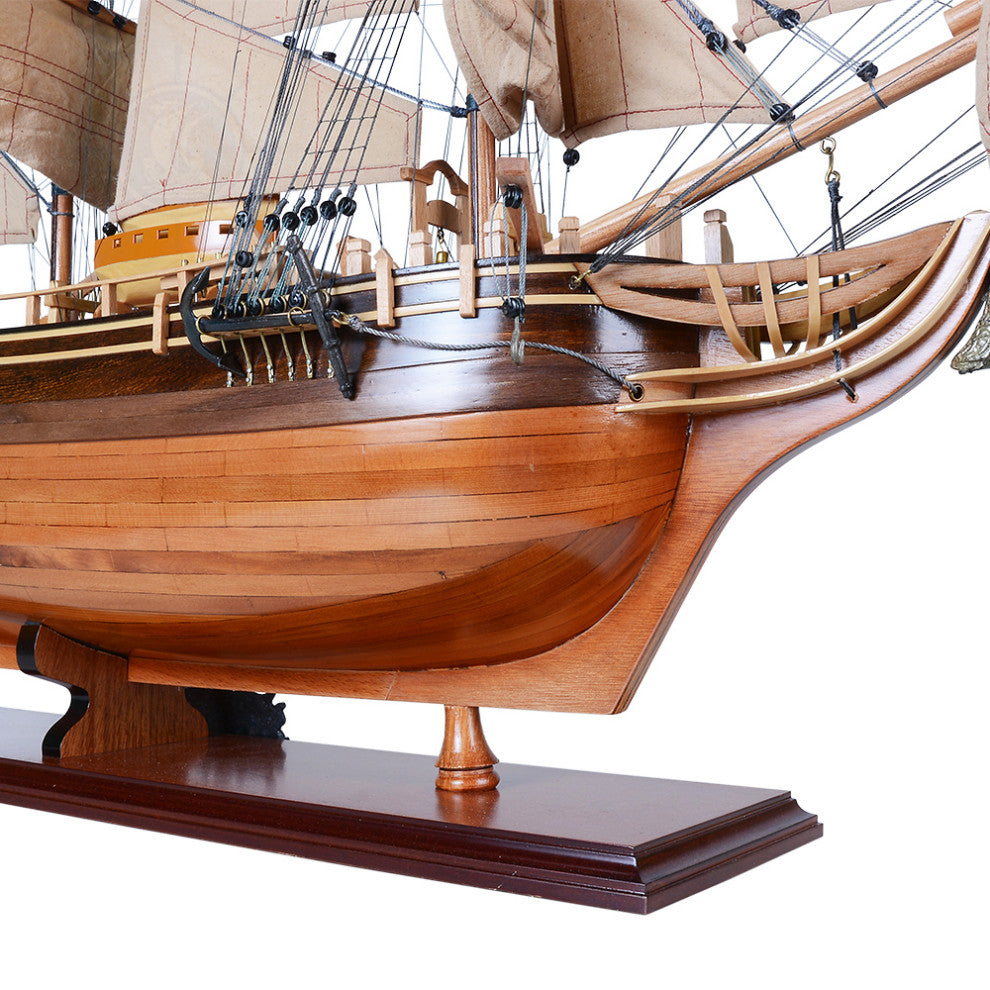 Hms Bounty New Museum-quality Fully Assembled Wooden Model Ship